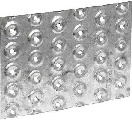 Gegalvaniseerde Handnagelplaat 200x150mm - Sterke Verbindingsplaat voor Houtconstructies
