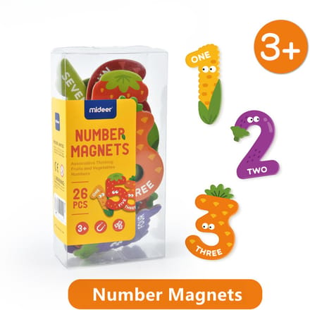 Mideer | Cijfer Magneten 26 Stuks