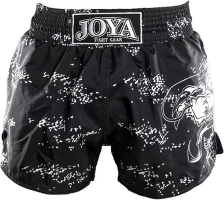 Joya Dragon Kickboks Broekje - Zwart - Wit-XS