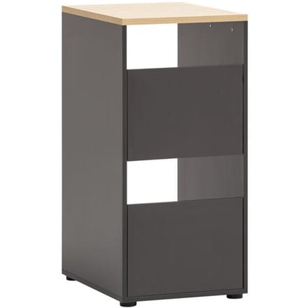 SCHILDMEYER Kast Solea (2 vakken, hoogte 95,8 cm, antraciet)