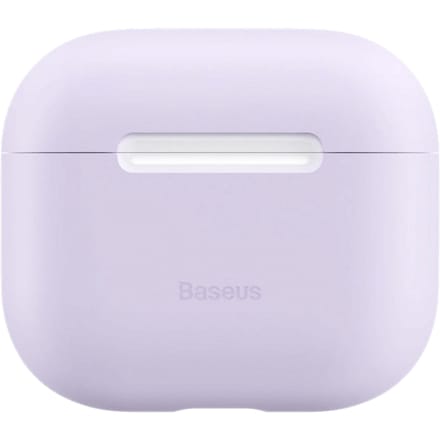Baseus Super Thin Silica AirPods 3 Hoesje Paars