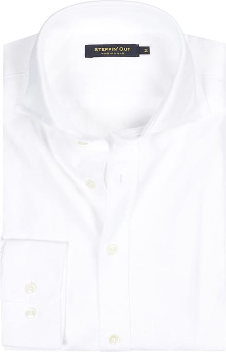 Steppin' Out Overhemd Oxford Wit - Maat 3XL - Heren
