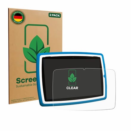 2 Stuks Screenprotector voor Lisciani Mio Tab 10 Tutor XL - Hoogwaardige Beschermfolie transparant