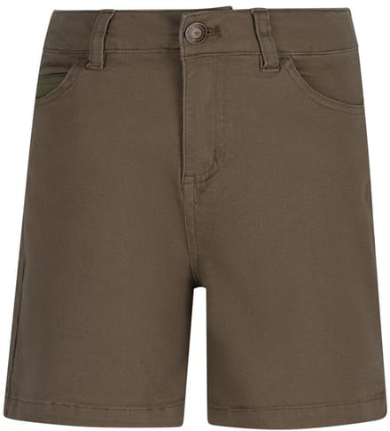 Like Flo - Florian Flo boys twill short - Army - Maat 110