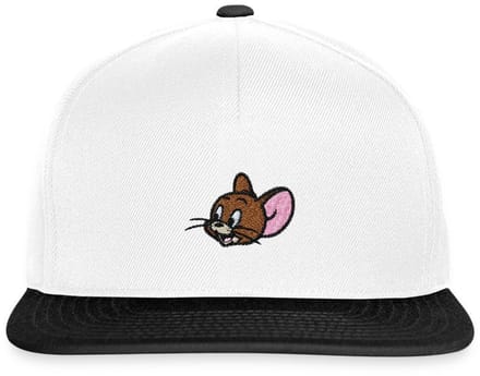 Tom And Jerry Jerry Als Borduurmotief Snapback cap