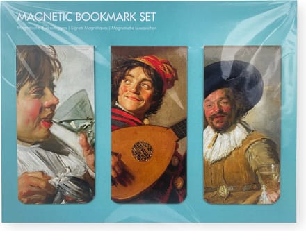 Set van 3, Magnetische boekenleggers , Frans Hals
