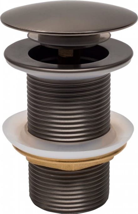 Mexen klik-klak-plug rond, grafiet - 79910-66