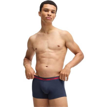 Hugo Heren Boxershort (Pakket van 3) (Marine)