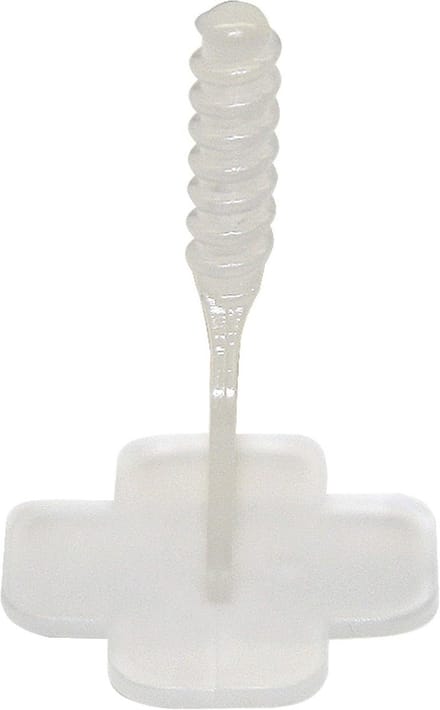 Schroefdraadasbasis voor 2 mm voegen, 250 stuks, transparant nivelleringssysteem, tegelleghulp