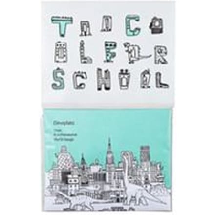 too cool for school - Dinoplatz Dear Brachiosaurus Blotting Paper Refill Only - 3 Types #02 Green Tea