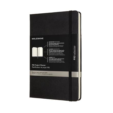 Moleskine Professional Project Planner - Large - Hardcover - Zwart