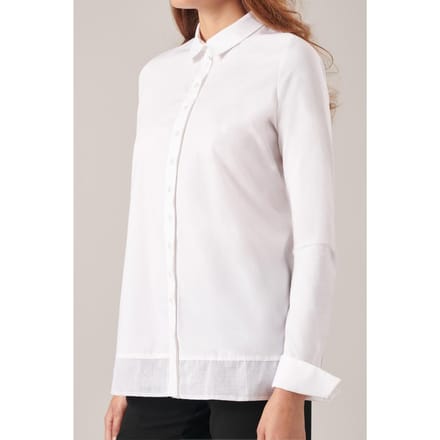 Anne Fontaine Verdi White Größe: 44 | Longsleeves Outlet | Damen | Weiß