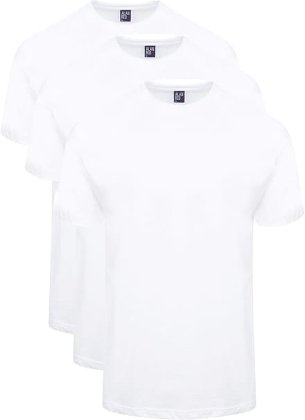 Alan Red T-Shirt Virginia (3pack) -