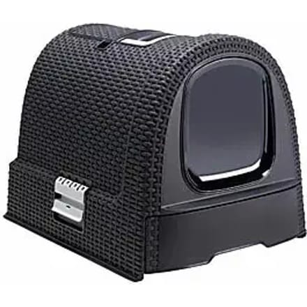 Curver Kattenbak met lade - 51,5x38,5x40cm - Antraciet