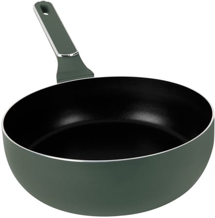 BerlingerHaus 8156 - Wokpan - Flipover - 26 cm - Matt Green collection