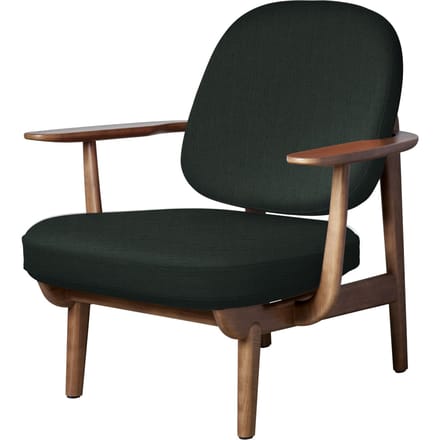 Fritz Hansen Fred Loungefauteuil - JH97 - Christianshavn 116 - eiken walnoot gebeitst