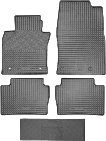 Max-Dywanik Rigum - Auto Vloermat - Mazda 3 - 2019 - Zwart