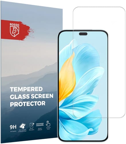 Rosso Screen Protector Geschikt voor Honor 200 Lite | 9H Tempered Glass | Glasplaatje | Beschermlaag | Beschermglas | 9H Hardheid