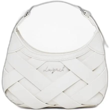 Desigual handtas schoudertas Cromo Haiti Mini Hand Bag Piedra crème