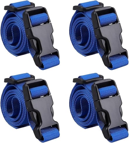 Pakriem van 2,5 cm * 2,5 m met gesp, verstelbare heupriem