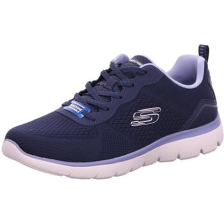 Skechers dames sportschoenen blauw maat 36