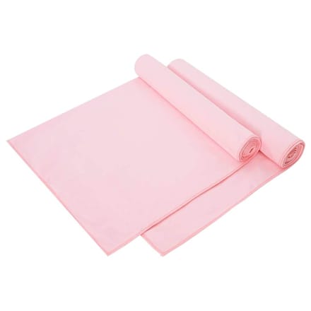 vidaXL - Sporthanddoeken - 2 - st - Roze - 140 - x - 70 - cm - Polyester - en - polyamide