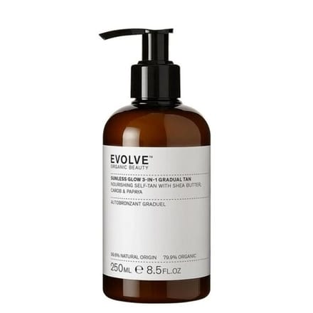 Evolve Organic Beauty Sunless Glow 3-In-1 Gradual Tan 250 ml