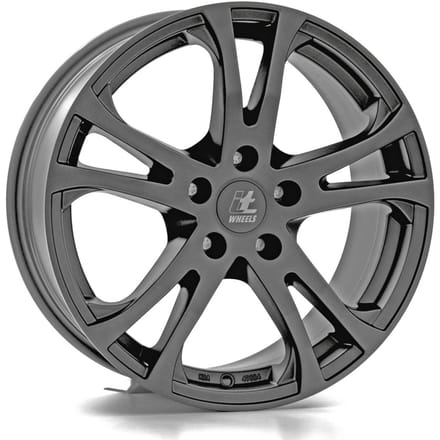 Aluminium velg 17 inch ITWHEELS Michelle 5x108 7,5J ET45, Kleur Titanium