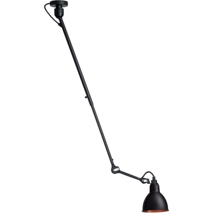 DCWéditions - LAMPE GRAS N°302 hanglamp - zwart/koper - rond
