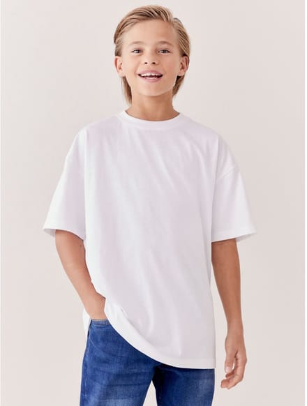 Next - Jongens - T-shirt met korte mouwen - Wit