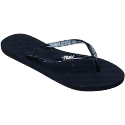 Roxy Viva Sparkle Slippers Zwart EU 36 Vrouw
