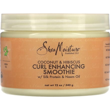 SheaMoisture, Curl Enhancing Smoothie, Coconut & Hibiscus, 12 oz (340 g) beige