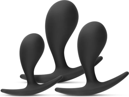 Anaal Plug Set - Zwart