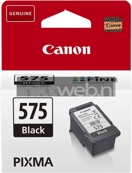 Canon PG-575 originele inktcartridge zwart, 1 stuk, normaal rendement voor printers | Officieel Canon product