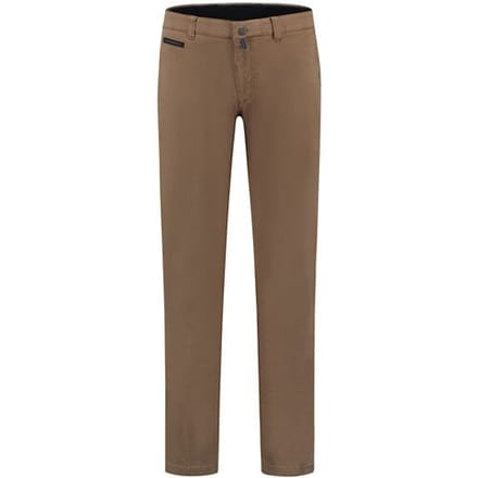 Com4 Broek Modern Chino Cotton Elastan Camel / male