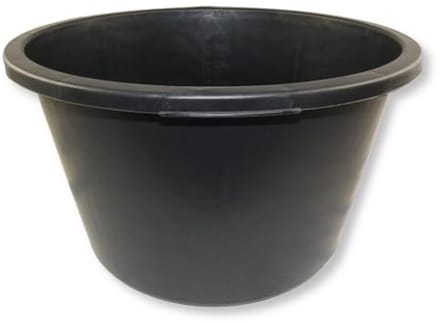 Ronde mortelbak 40 liter voor bouw en tuin