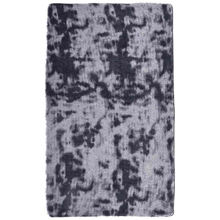 vidaXL - Hoogpolig - vloerkleed - NAVARRA - 60x100 - cm - polyester - donkergrijs