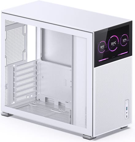 Jonsbo D41 mesh screen - white - Case - Miditower - Wit