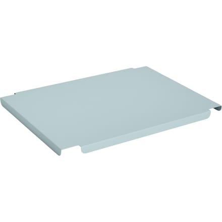 HAY Colour Crate Deksel M - metaal - dusty blue