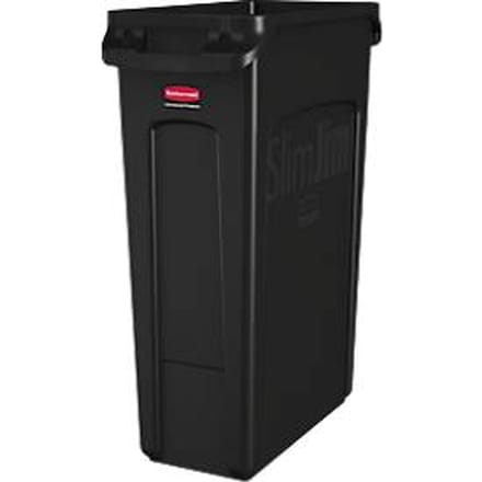 Rubbermaid 1955959 Vented Slim Jim-Afvalbak - Kunststof - CP653