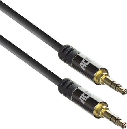 ACT 15 meter High Quality audio aansluitkabel 3,5 mm stereo jack male - male AC3614