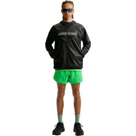 Nike Stride Swoosh Jacket - Zwart- Heren, Zwart M