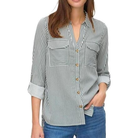VERO MODA - VMBUMPY L/S SHIRT NEW WVN NOOS - Dames - Blouses