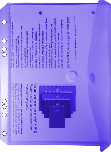 EXXO-HFP # 35026 - A5 Ringband Documententas - Blauw - 1 Pak @ 10 stuks