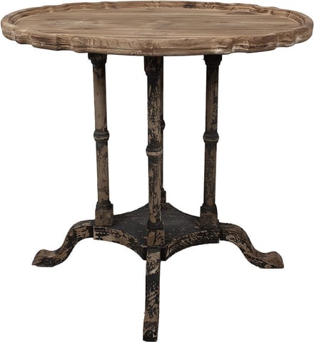 Clayre & Eef Bijzettafel 66x42x64 cm Bruin Hout