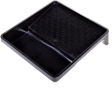 Verfbak Big, Zwarte kunstof rollerbak, 10 stuks 35 * 32 cm