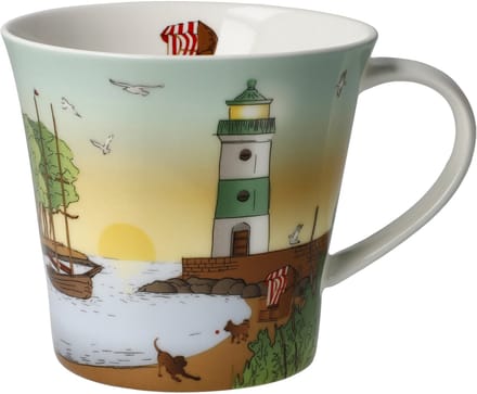 Goebel - Scandic Home | Koffie / Thee Mok Schlei | Beker - porselein - 350ml - 2 stuks