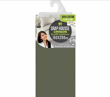 100% katoenen Lina hoeslaken