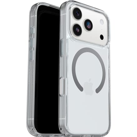 OtterBox Symmetry Clear Backcover MagSafe voor de Apple iPhone 17 Pro - Clear