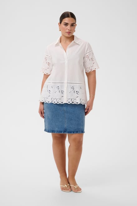 Vrouwenblouse KAFFE Curve KCTrudi